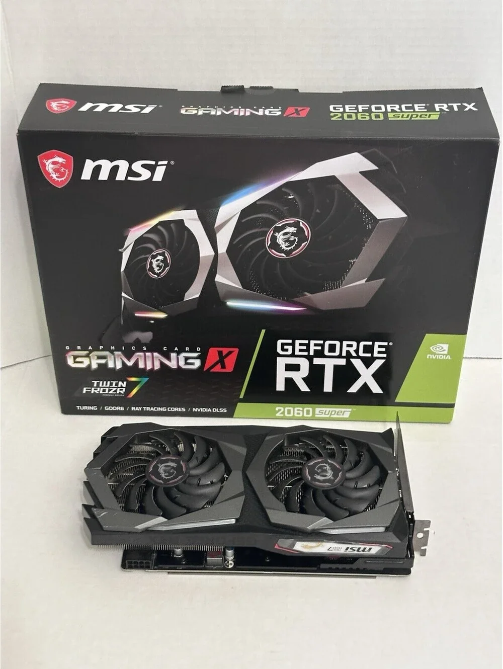 MSI GeForce RTX 2060 GAMING Z 6GB VRAM TWIN FROZR 7 w/ Box *TESTED*